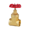 High-Temperature Manual Brass Control Gate Valve 1/2\" & 4\" Brass Copper Thread Ball Structure for Water Gas Oil Use