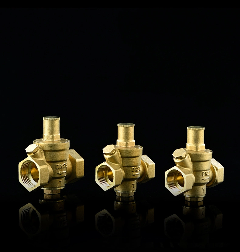 Hay12X-0503Brass Piston Type Pressure Reducing Valve Adjustable Water Pressure Reducing Valve 4 Inch DN15-DN32 manufacture