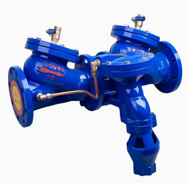 product manual isolation valve backflow preventer check valve low drag ductile iron flange anti fouling high temperature water media-5