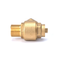 High Quality China Supplier Nickel Plated Brass Globe Valve concealed double internal thread brass stop valve hvac tools