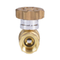 1/2 Inch Brass Manual Lockable Ball Valve with Key Hydraulic for Water OEM Supported for General Applications