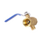 3/8-8 MIP FIP Female Brass Ball Valve Barb Connector Electric Manual Water Gas Oil Pneumatic OEM Customizable General Purpose
