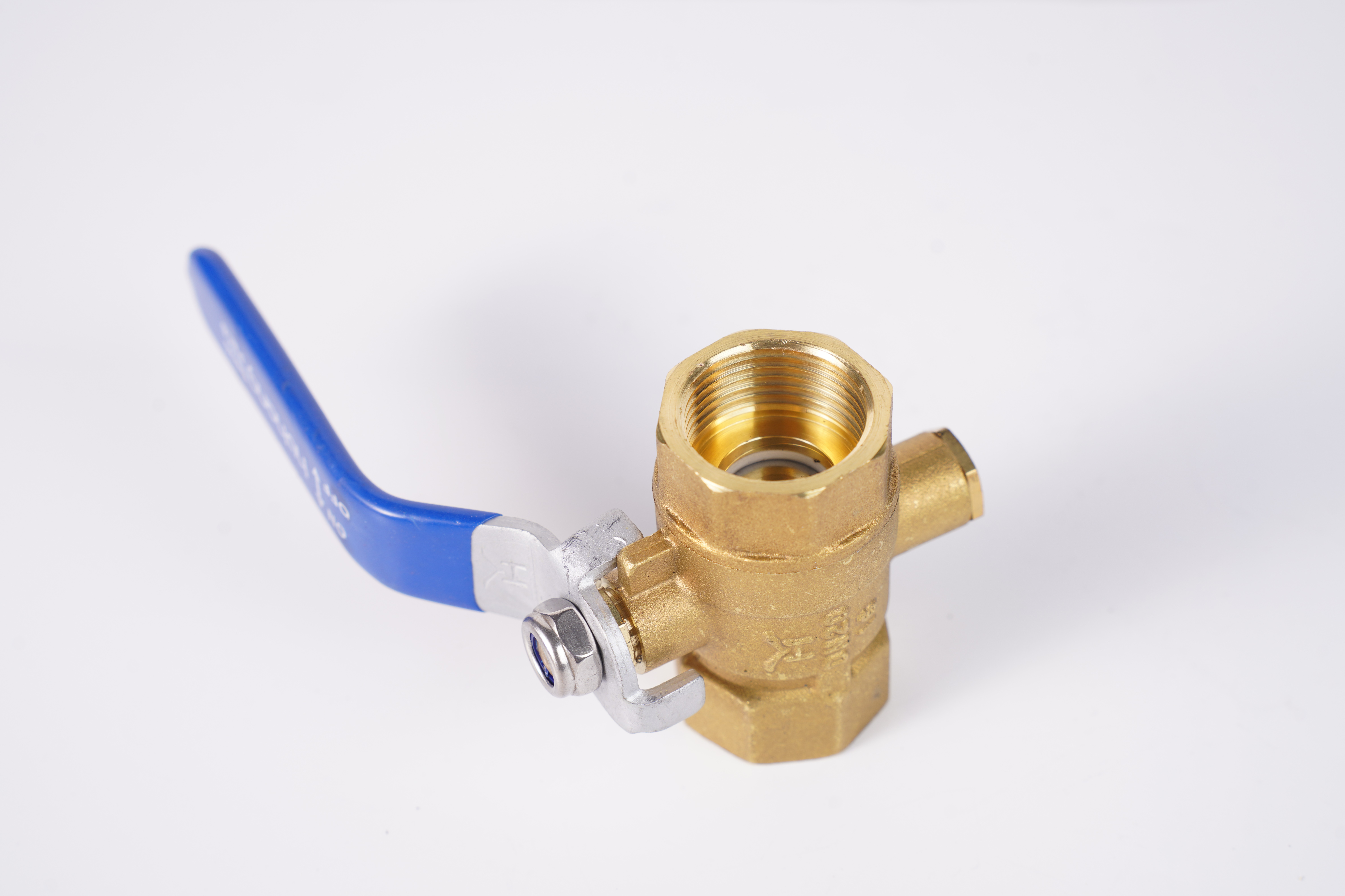 3/8-8 MIP FIP Female Brass Ball Valve Barb Connector Electric Manual Water Gas Oil Pneumatic OEM Customizable General Purpose factory