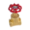 Manufacture High-Temperature Manual Brass Control Gate Valve 1/2\" & 4\" Brass with Copper Thread Ball Structure for Water Use