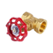 High Quality Brass Globe Valve 1/2-4 Inch Manual Handwheel Bellow Seal Flange Customizable OEM for Water Gas Oil Control Shutoff