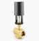 TF 2-Way Control Motorized Brass Valve HVAC Systems Zone Valve Fan Coil Unit Heating Cooling Linear Actuator Water Media OEM