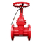 OEM ODM DN20 Manual Ductile Iron Flange Elastic Seat Soft Seal Non-Rising Stem Gate Valve for Water Media