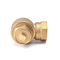 High Quality China Supplier Nickel Plated Brass Globe Valve concealed double internal thread brass stop valve hvac tools