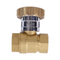 1/2 Inch Brass Manual Lockable Ball Valve with Key Hydraulic for Water OEM Supported for General Applications