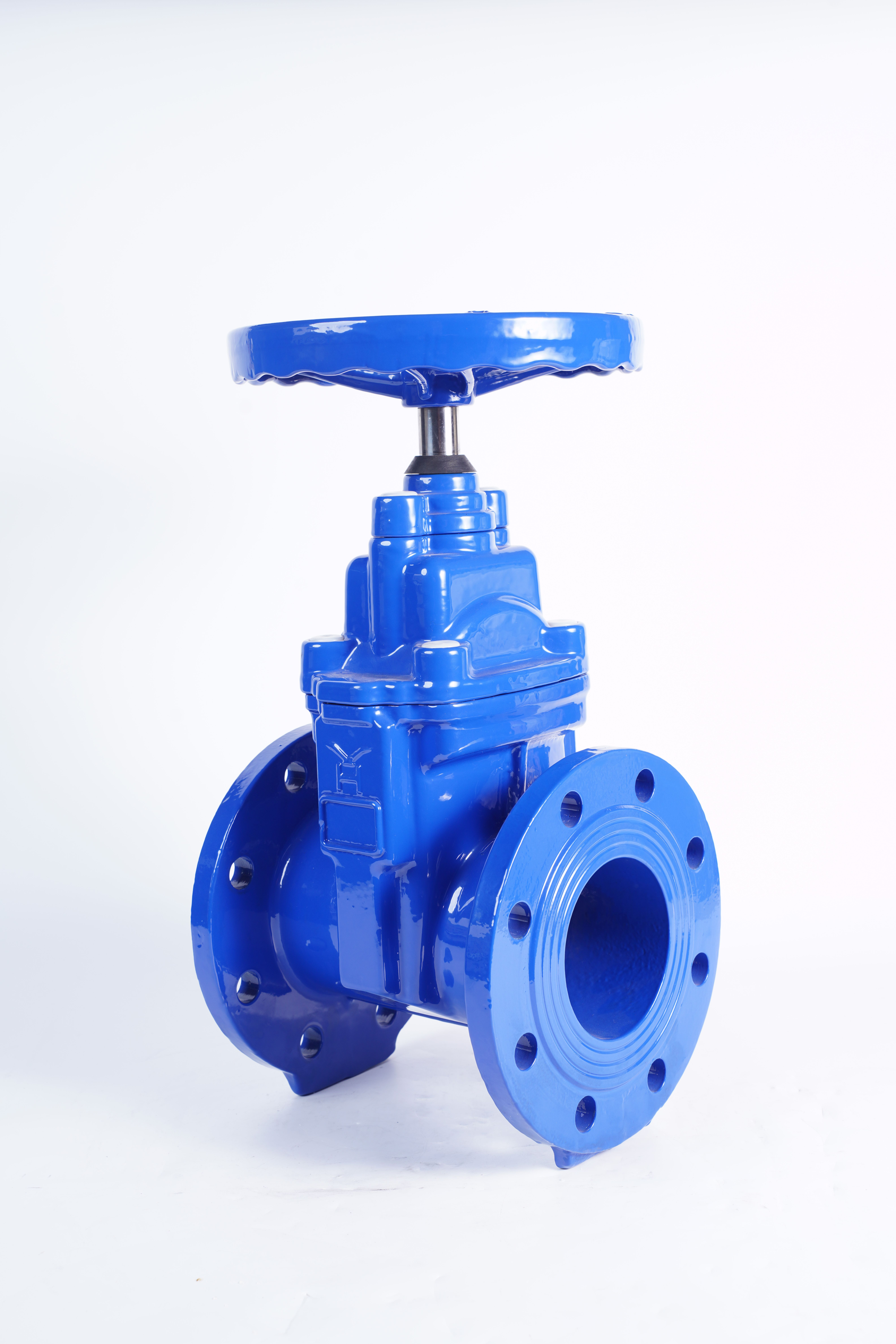 MADE in CHINA PN10 PN16 Z45X BS5163 Soft Seal Flange Ductile Iron Gate Valve manufacture