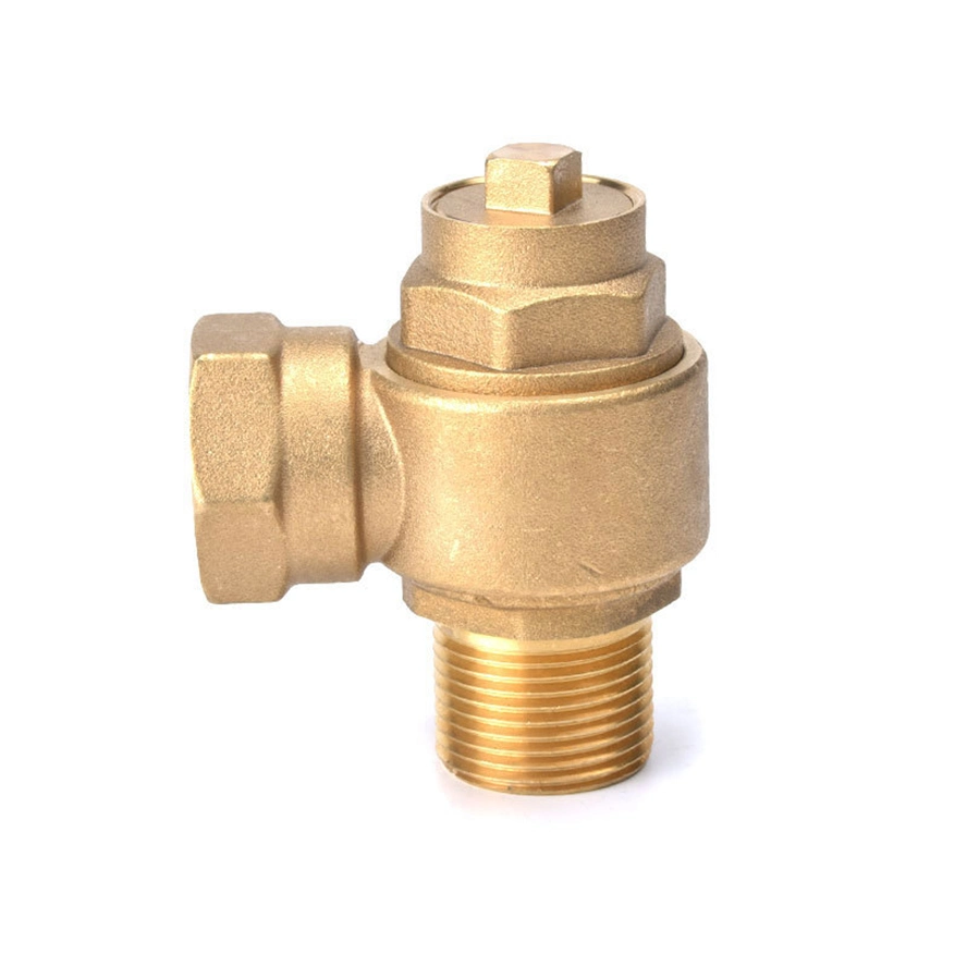 High Quality China Supplier Nickel Plated Brass Globe Valve concealed double internal thread brass stop valve hvac tools factory
