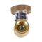 1/2 Inch Brass Manual Lockable Ball Valve with Key Hydraulic for Water OEM Supported for General Applications