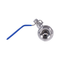 Manual Hydraulic BSP Threaded Stainless Steel Ball Valve 304/316 for Water Application 2pcs Internal Thread OEM Customizable