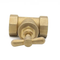 1.6MPa Copper Single-Handle Manual One-Way Brass Globe Valve with Double Internal Threads China Supplier