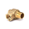 High Quality China Supplier Nickel Plated Brass Globe Valve concealed double internal thread brass stop valve hvac tools