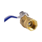 3/8-8 Brass Ball Valve Barb Connector Pneumatic Male Thread Manual Power General Water Gas Oil OEM Customizable MIP FIP Female