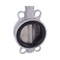 PN16 Manual 3-Inch DN80 Wafer Type Butterfly Valve Cast Steel Stainless Steel Body Ductile Iron Disc SS410 Shaft EPDM Seal Water