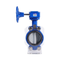 PN16 Manual 3-Inch DN80 Wafer Type Butterfly Valve Ductile Iron Body Disc SS410 Shaft EPDM Seal Water Gas Electric General