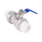 Professional 1/2 Inch Plastic Ball Valve with Double Union Thread Hydraulic & Manual Control Brass & PPR for Water & Gas Media