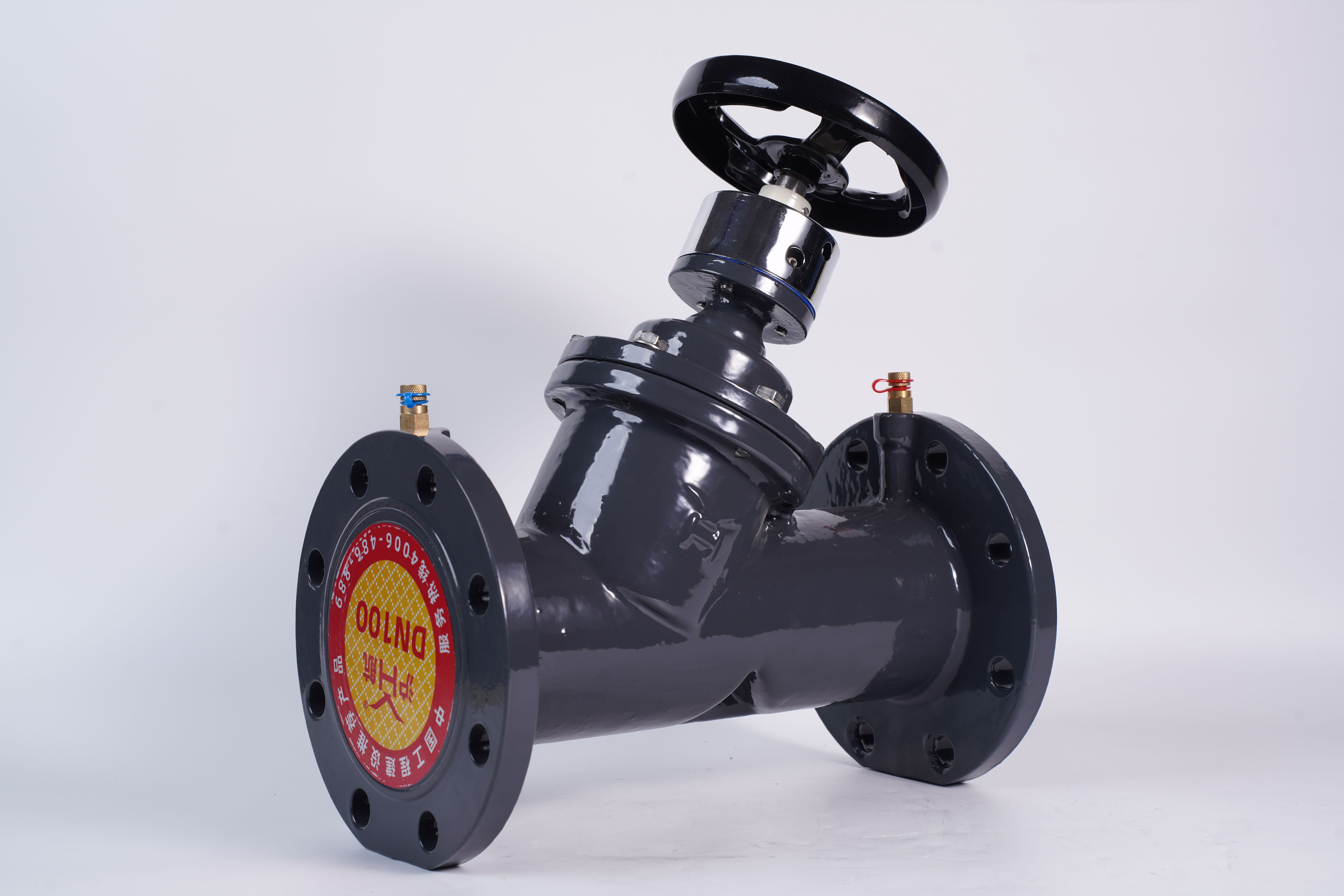DN150 Ductile Iron Cast Electric Dynamic Balancing Valve Digital Locked Balance Valve for General Application details