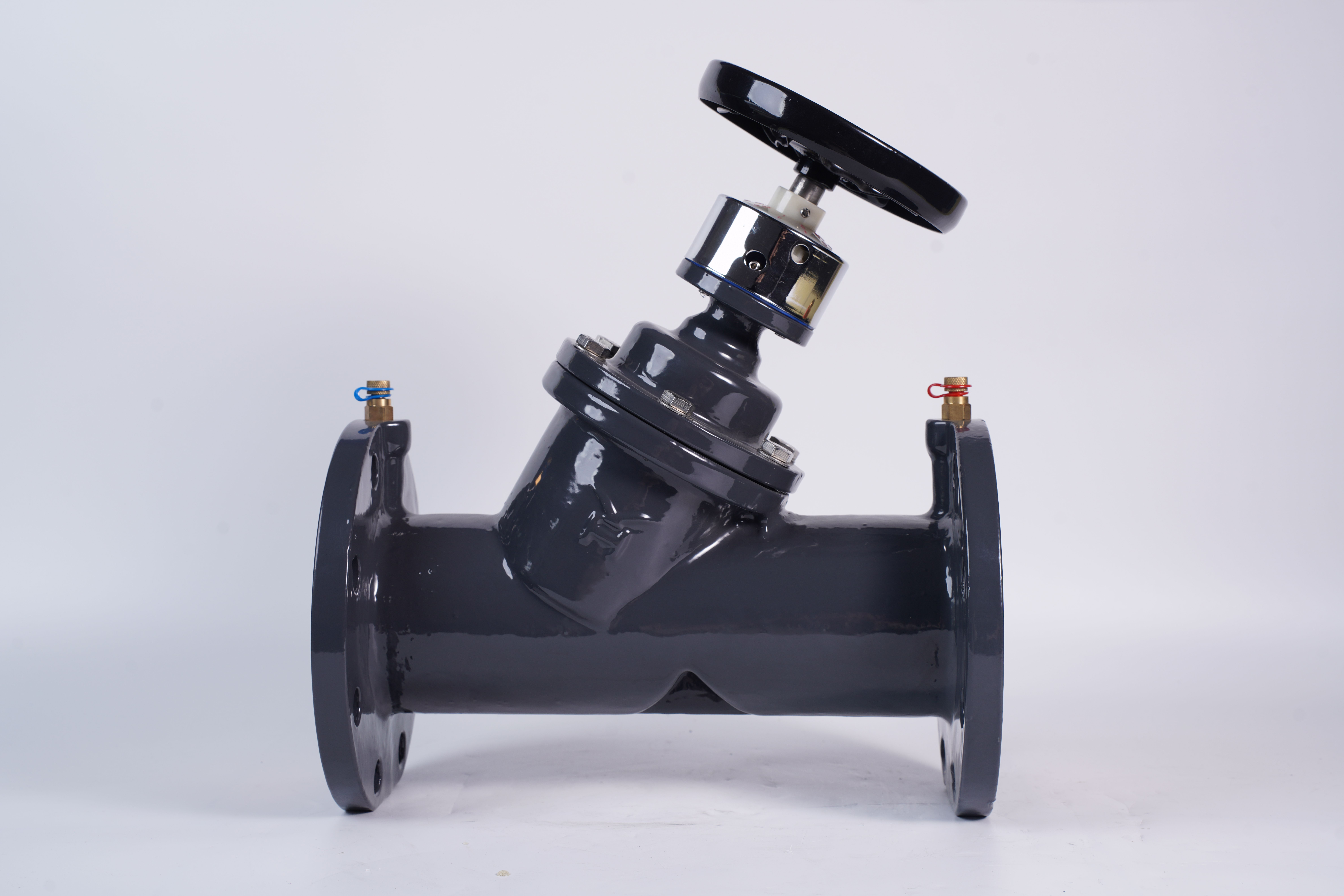 DN150 Ductile Iron Cast Electric Dynamic Balancing Valve Digital Locked Balance Valve for General Application supplier