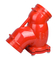 ductile iron grooved water filter pipe fitting