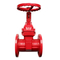 DN150 6 Inch Flanged Concealed Medium Fireproof Trench Gate Valve Made in China Blue
