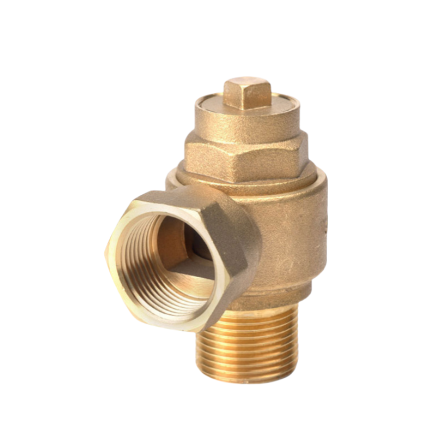 High Quality China Supplier Nickel Plated Brass Globe Valve concealed double internal thread brass stop valve hvac tools factory