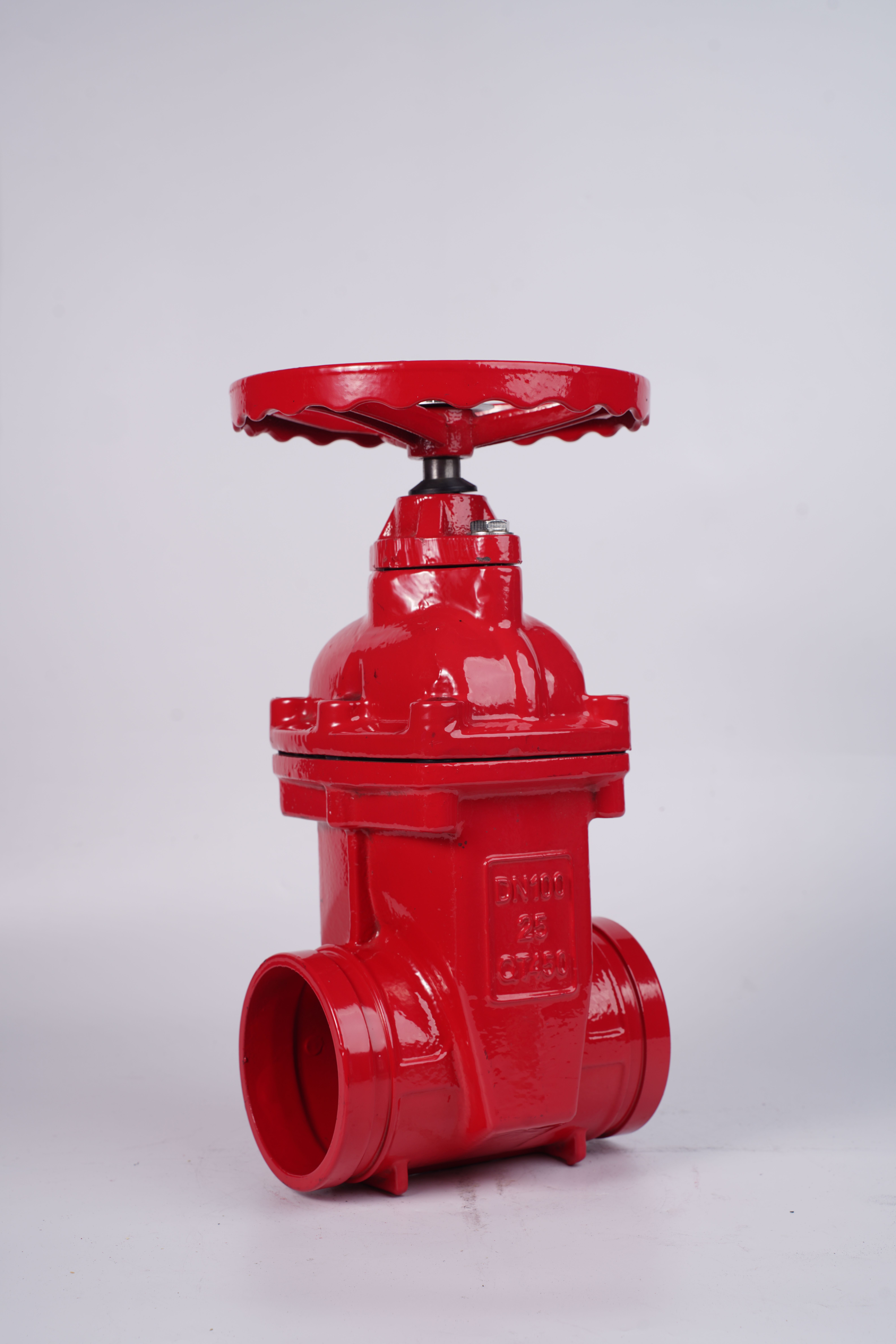 PN10 PN16 DI Grooved Flanged Gate Valves Butterfly Check Valve Fire Protection System manufacture