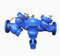 Manual Isolation Valve Backflow Preventer Check Valve Low Drag Ductile Iron Flange Anti Fouling High Temperature Water Media