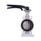 PN16 Manual 3-Inch DN80 Wafer Type Butterfly Valve Cast Steel Stainless Steel Body Ductile Iron Disc SS410 Shaft EPDM Seal Water