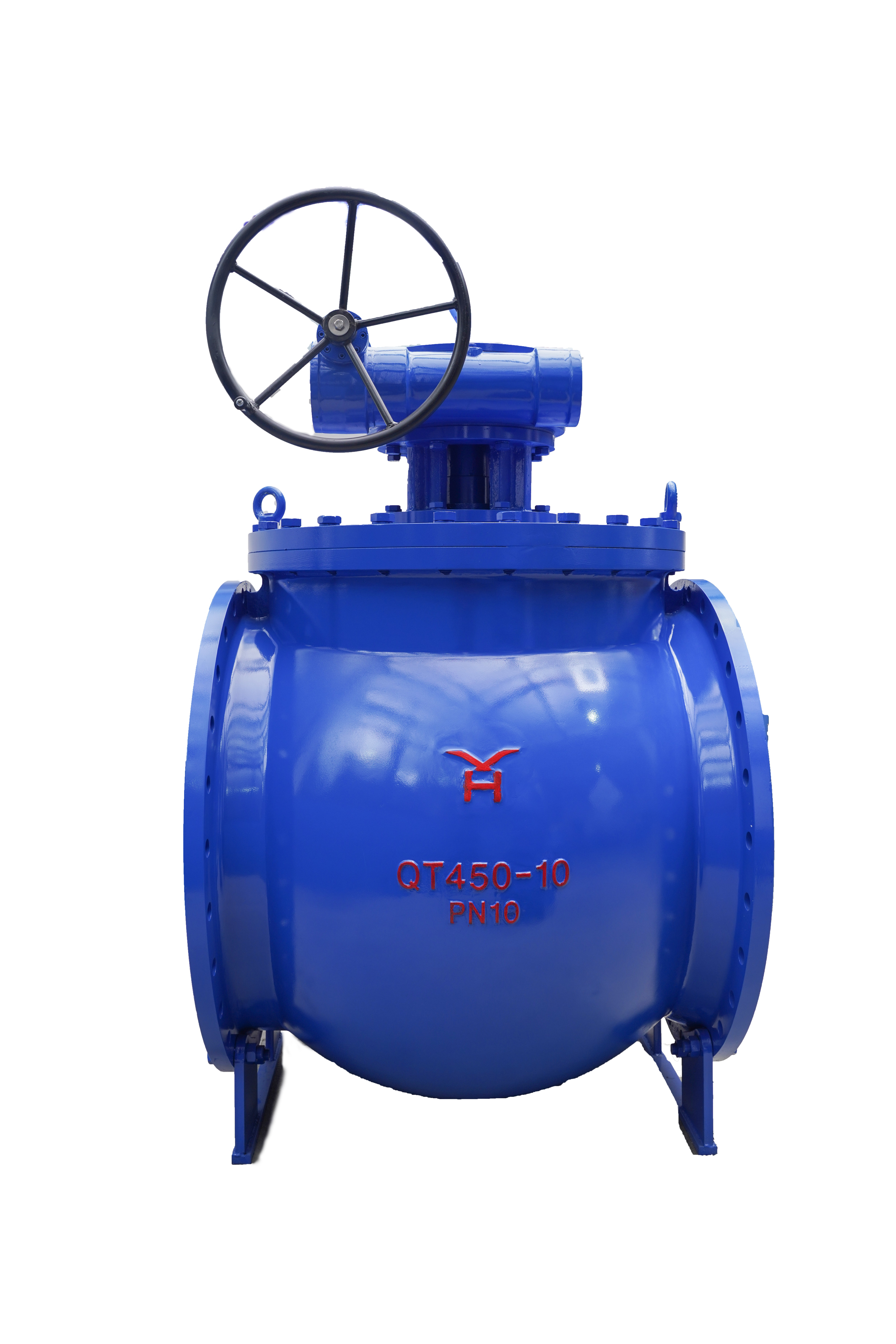 OEM DN80 TF Manual Flange Ball Valve Customizable Up-Loaded Biased Half Ball Valve for Water and Gas General Application factory