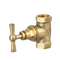1.6MPa Copper Single-Handle Manual One-Way Brass Globe Valve with Double Internal Threads China Supplier