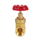 High-Temperature Manual Brass Control Gate Valve 1/2\" & 4\" Brass Copper Thread Ball Structure for Water Gas Oil Use