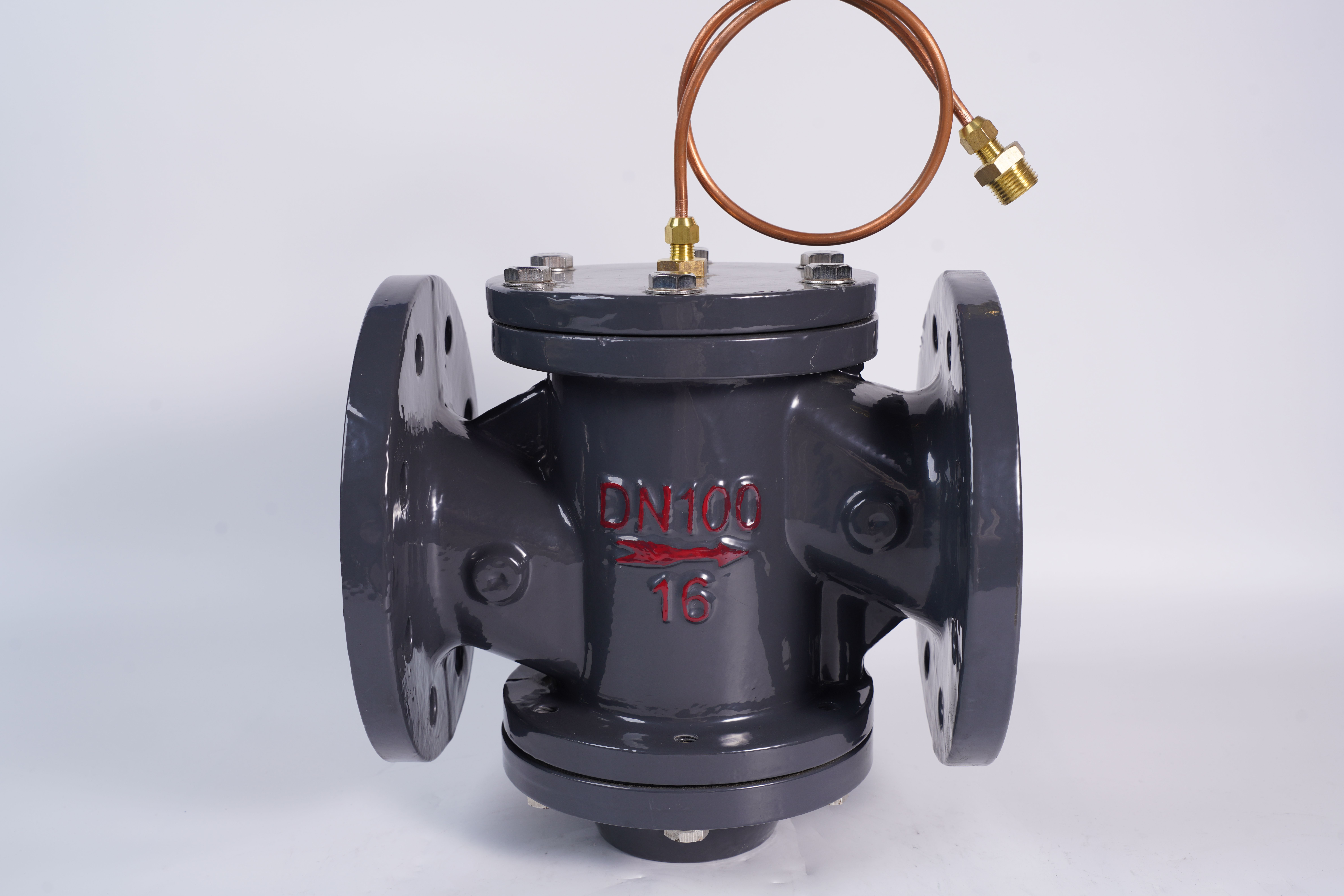 Self-Balancing Manual Power Valve with Dynamic Flow Control Flange Connection General Pressure Differential Valve Water Media manufacture