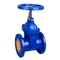 DN150 6 Inch Flanged Concealed Medium Fireproof Trench Gate Valve Made in China Blue
