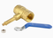 Heavy Duty Brass Ball Valve Long Handle 600 WOG FNPT FIP Threaded Manual Power Compressed Air Water Oil Gas Plumbing OEM Support