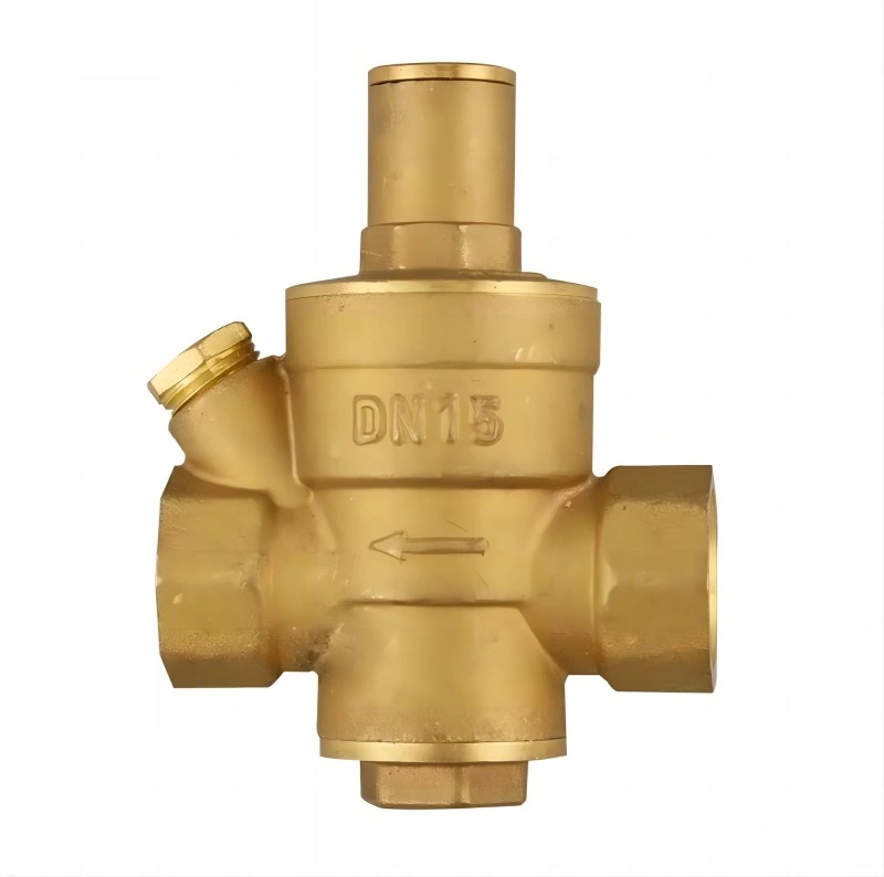 Hay12X-0503Brass Piston Type Pressure Reducing Valve Adjustable Water Pressure Reducing Valve 4 Inch DN15-DN32 details