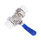 Professional 1/2 Inch Plastic Ball Valve with Double Union Thread Hydraulic & Manual Control Brass & PPR for Water & Gas Media