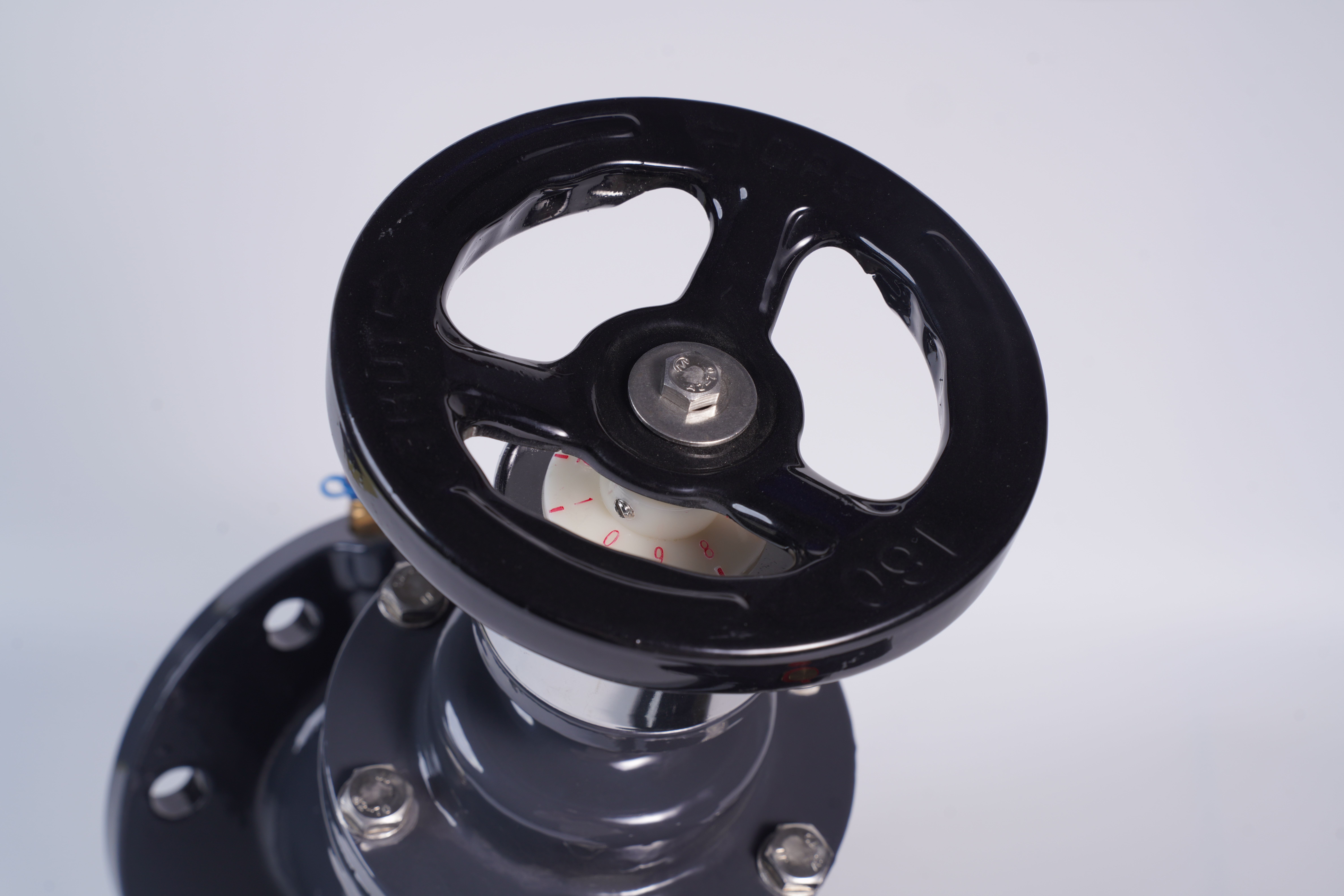 DN150 Ductile Iron Cast Electric Dynamic Balancing Valve Digital Locked Balance Valve for General Application details