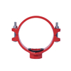 Ductile Iron Grooved Mechanical Tee, Fire Protection Mechanical Branch Tee for Grooved Piping System