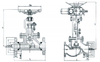 Stainless Steel Globe Valve PN16 Flanged Industrial Globe Valve