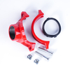 Ductile Iron Grooved Mechanical Tee, Fire Protection Mechanical Branch Tee for Grooved Piping System