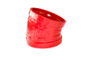 Ductile Iron Grooved 22.5° Elbow, UL Listed Fire Protection Grooved Pipe Elbow for Fire Sprinkler System