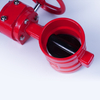 Grooved Worm‑gear Butterfly Valve, Ductile Iron Fire Butterfly Valve UL FM Certified for Fire Protection System