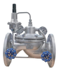 Stainless Steel LH45X Pilot Operated Flow‑Limiting Check Valve Hydraulic Control Valve Slow Close Anti‑Water‑Hammer Valve For Water Pump Outlet