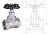 DN15‑DN50 stainless steel Globe Valve WRAS CE Certified Manual Screw Thread Stop Valve For Plumbing Heating System