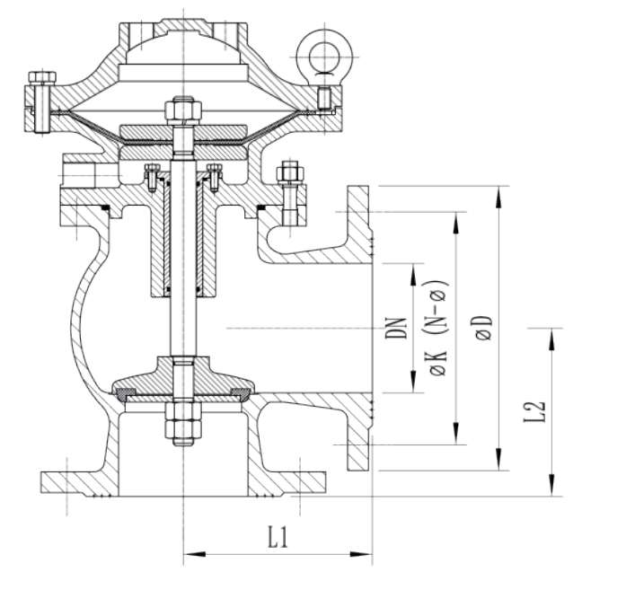 Pneumatic Sludge Valve Details