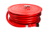 Fire Hose Reel, Red Fire‑fighting Hose Reel Complete Set for Building Fire Cabinet