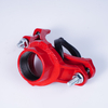Ductile Iron Grooved Mechanical Tee, Fire Protection Mechanical Branch Tee for Grooved Piping System